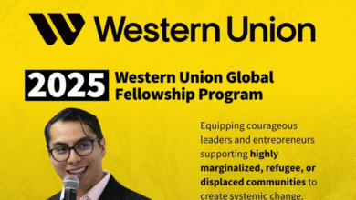 Join the fully-funded Western Union Global Fellowship Program