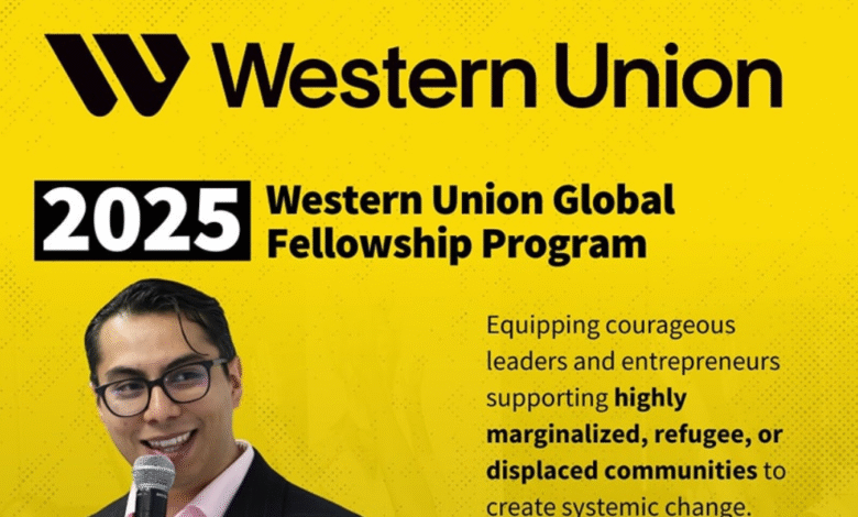 Join the fully-funded Western Union Global Fellowship Program